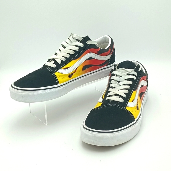 Mr Plow Simpsons Vans Vans Shoes Vans Flame Old Skool Unisex